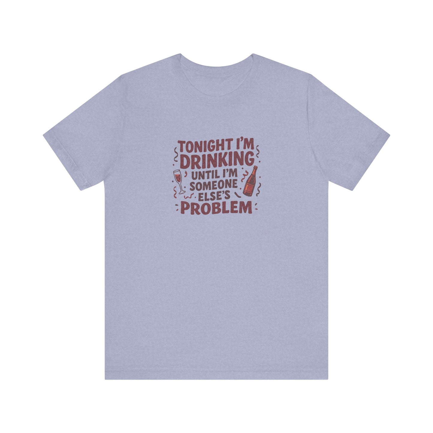 The Problem is Coming From Inside the Bar — Retro Tee (Light)