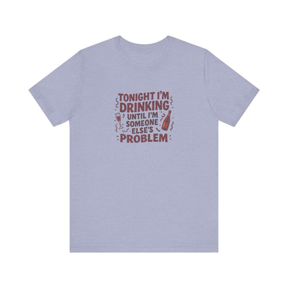 The Problem is Coming From Inside the Bar — Retro Tee (Light)