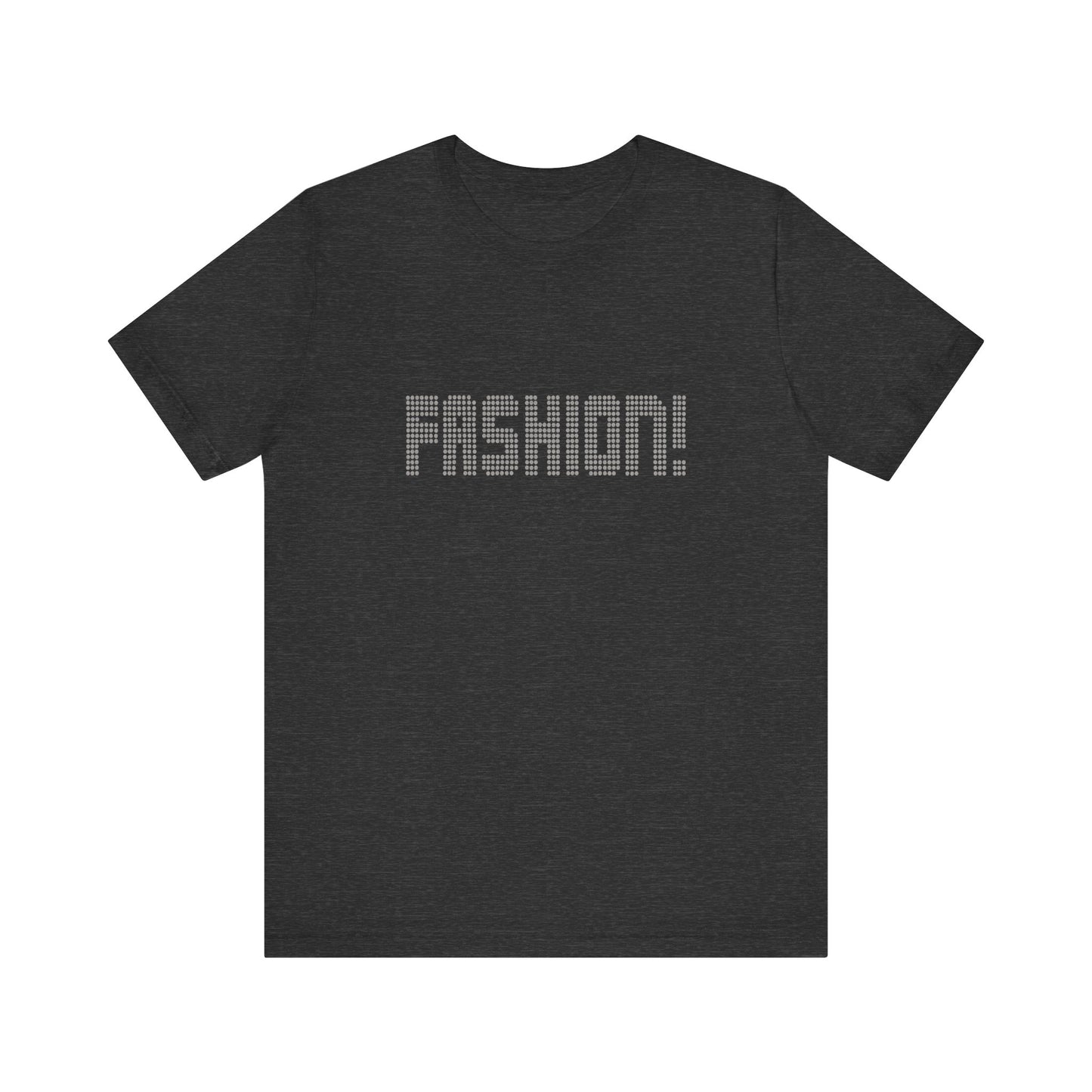 FASHION! — Psych Faux Rhinestones Retro Tee (Dark)