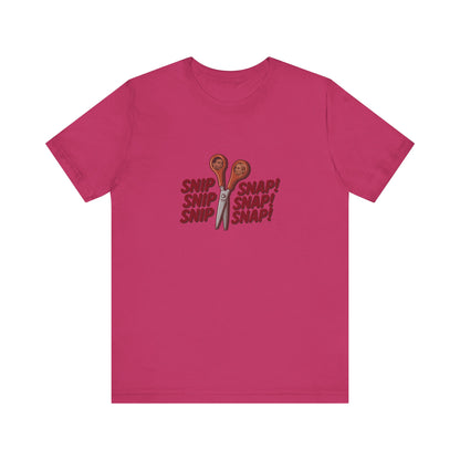 Snip Snap! — Michael Scott Vasectomy Retro Tee (Light)