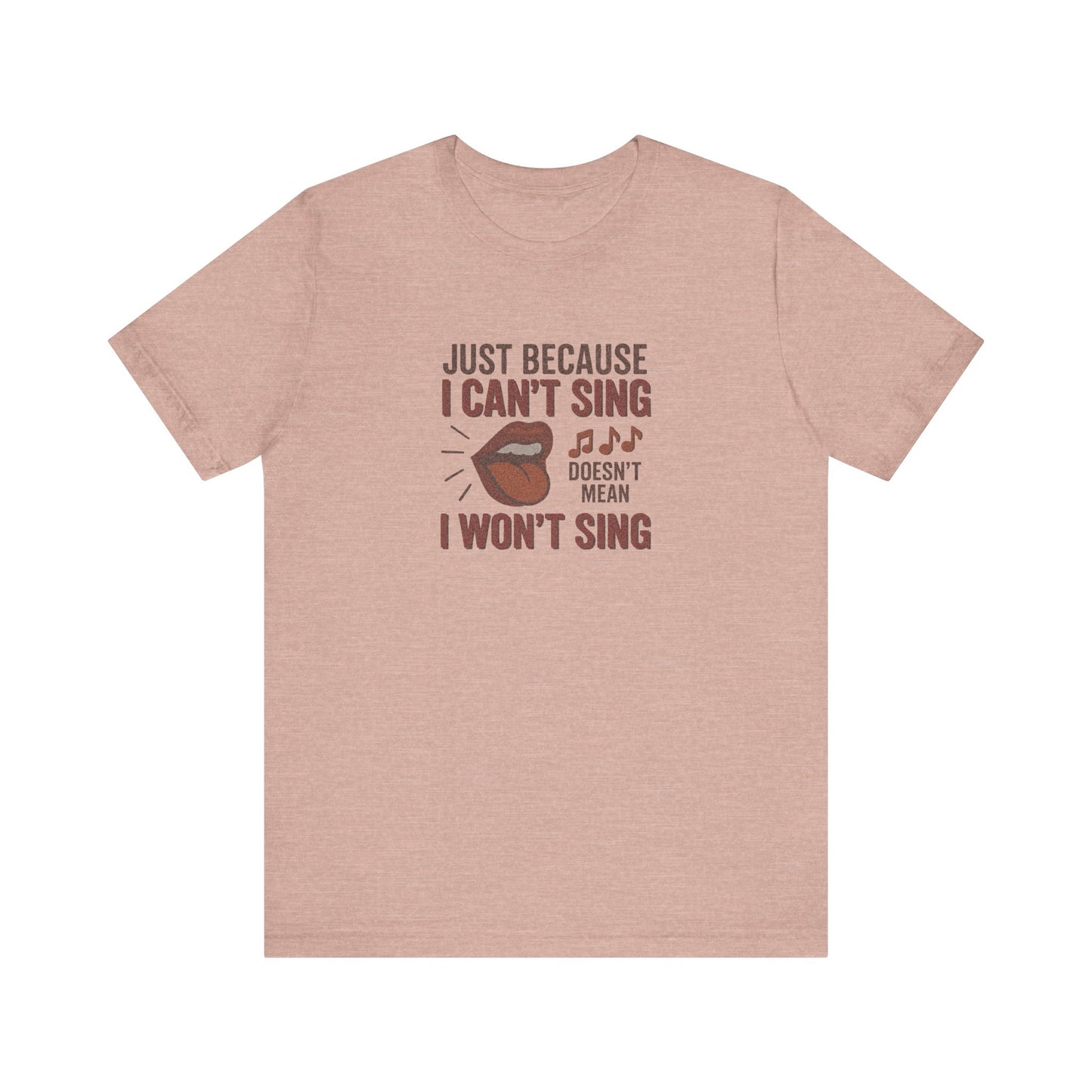 Sing Like Nobody’s Listening — Retro Tee (Light)