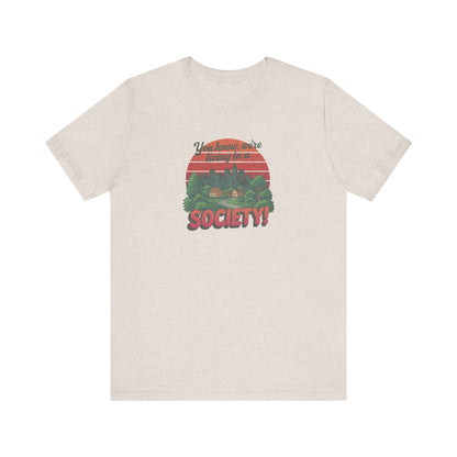 We’re Living in a Society! — Seinfeld Retro Tee (Light)