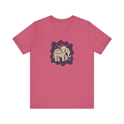 White Elephant Season — Retro Christmas Graphic Tee (Light)