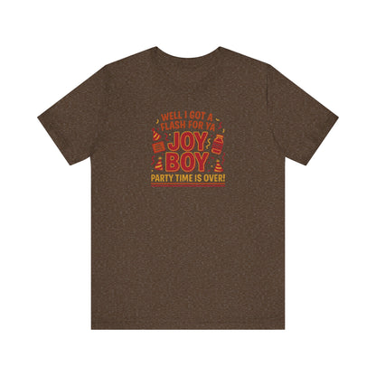Joy Boy — Seinfeld Library Investigator Retro Tee (Dark)