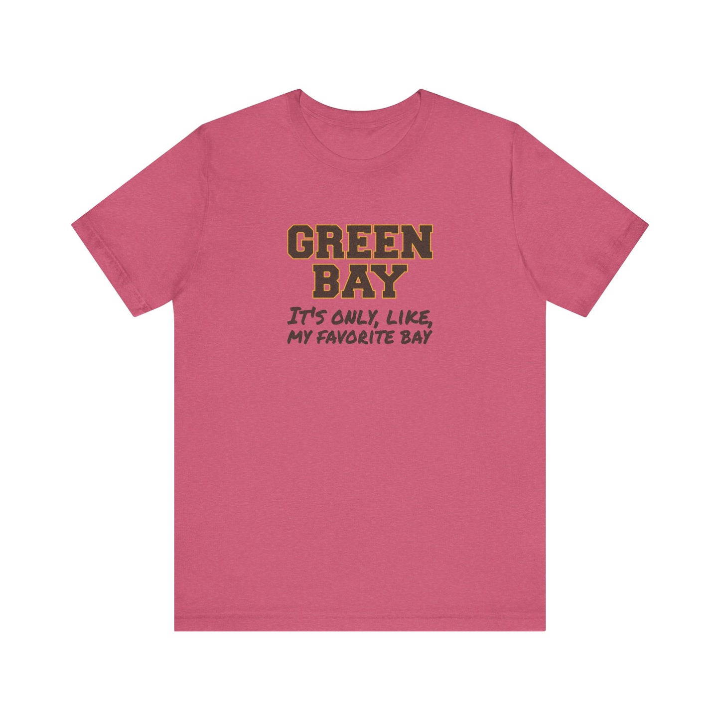Green Bay (My Favorite Bay) — Phoebe Buffay Football Tee (Light)