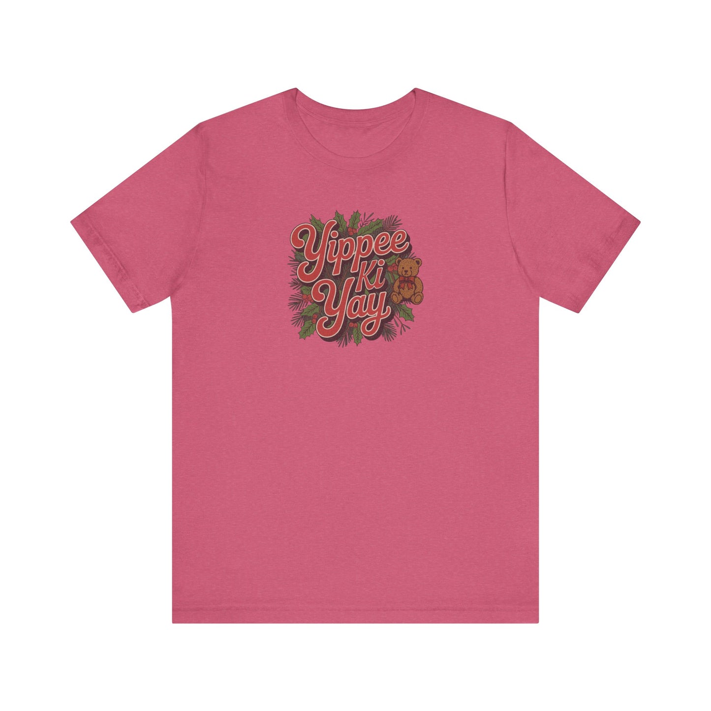 Yippee Ki Yay — Die Hard Retro Christmas Tee (Light)