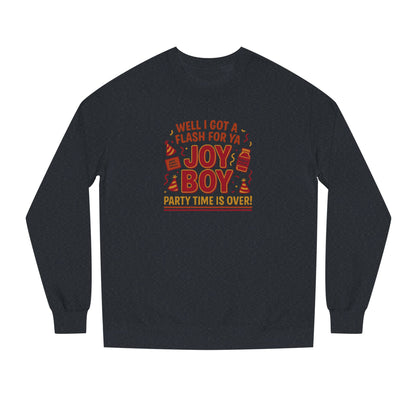 Joy Boy — Seinfeld Library Investigator Retro Sweatshirt (Dark)