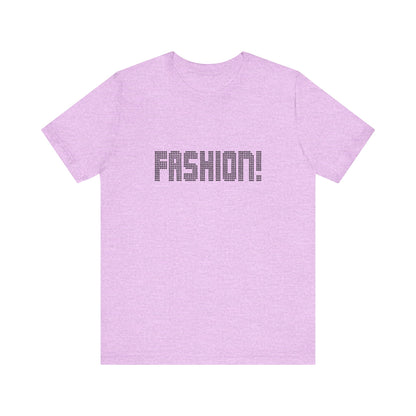 FASHION! — Psych Faux Rhinestones Retro Tee (Light)