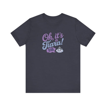 Oh, It’s a Tiara! (Put It On Me!) — Amy Farrah Fowler Retro Tee (Dark)