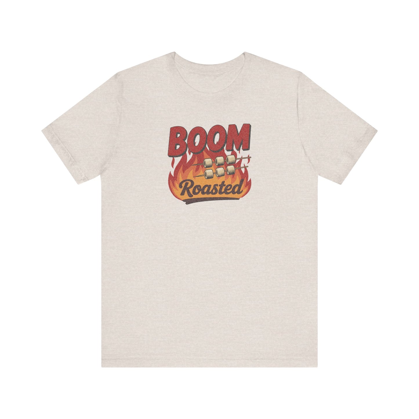 Boom, Roasted — Michael Scott Retro Tee (Light)