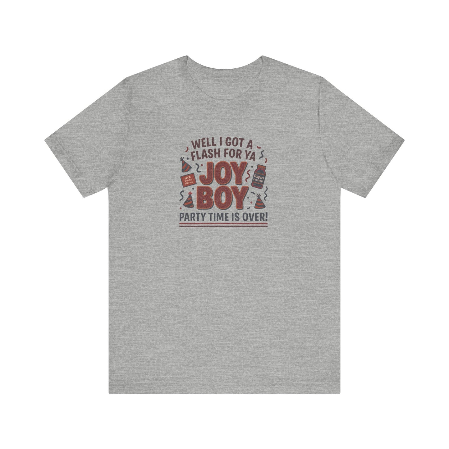 Joy Boy — Seinfeld Library Investigator Retro Tee (Light)