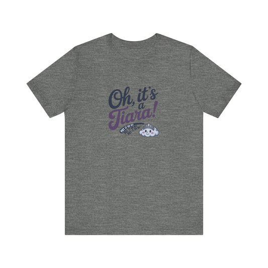 Oh, It’s a Tiara! (Put It On Me!) — Amy Farrah Fowler Retro Tee (Light)
