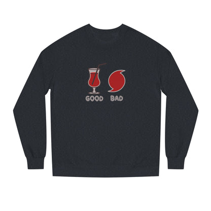 Good Hurricane, Bad Hurricane – Tropical Retro Sweatshirt (Dark)