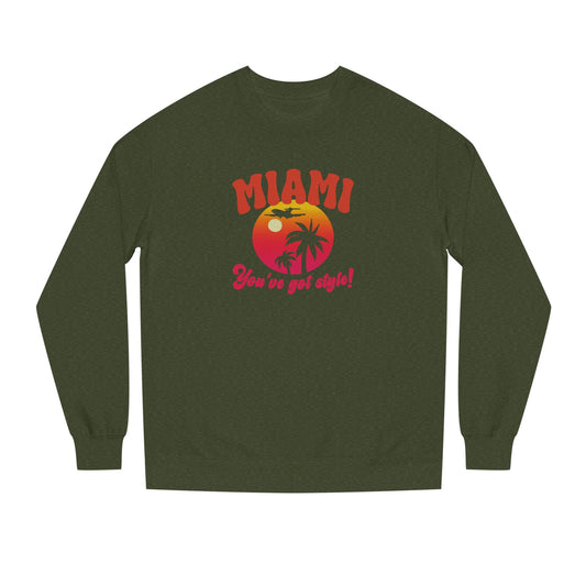 Miami, You've Got Style! — Golden Girls Retro Sweatshirt (Dark)