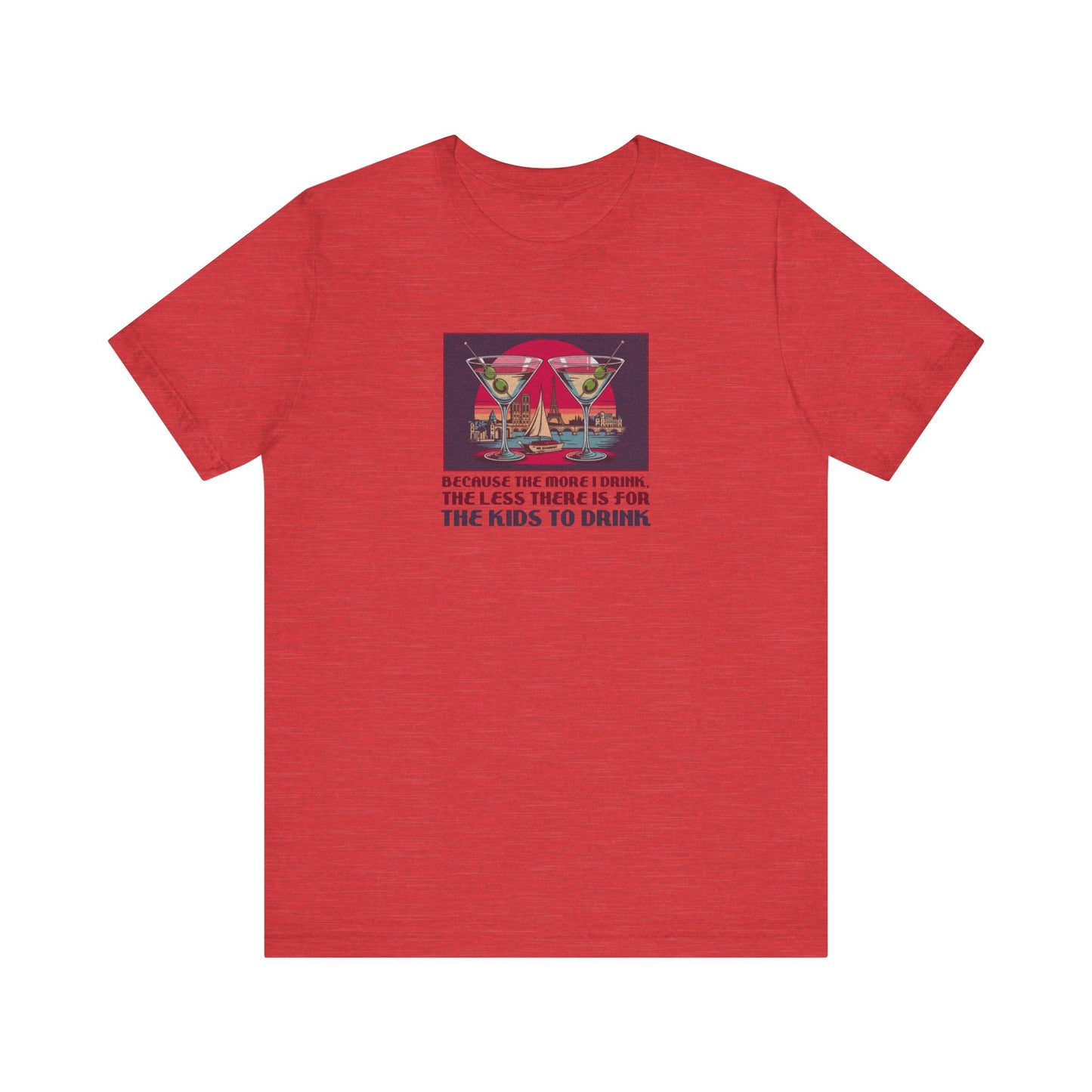 Open Bar (for the Kids) — Friends Retro Tee (Light)
