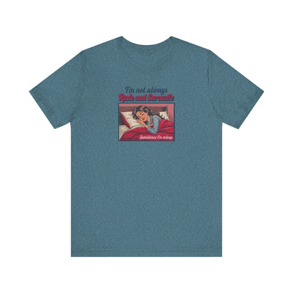 I'm Not Always Rude and Sarcastic — Retro Tee (Light)