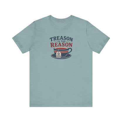Traitorous Cup of Tea Shirt — Boston Tea Party History T-Shirt