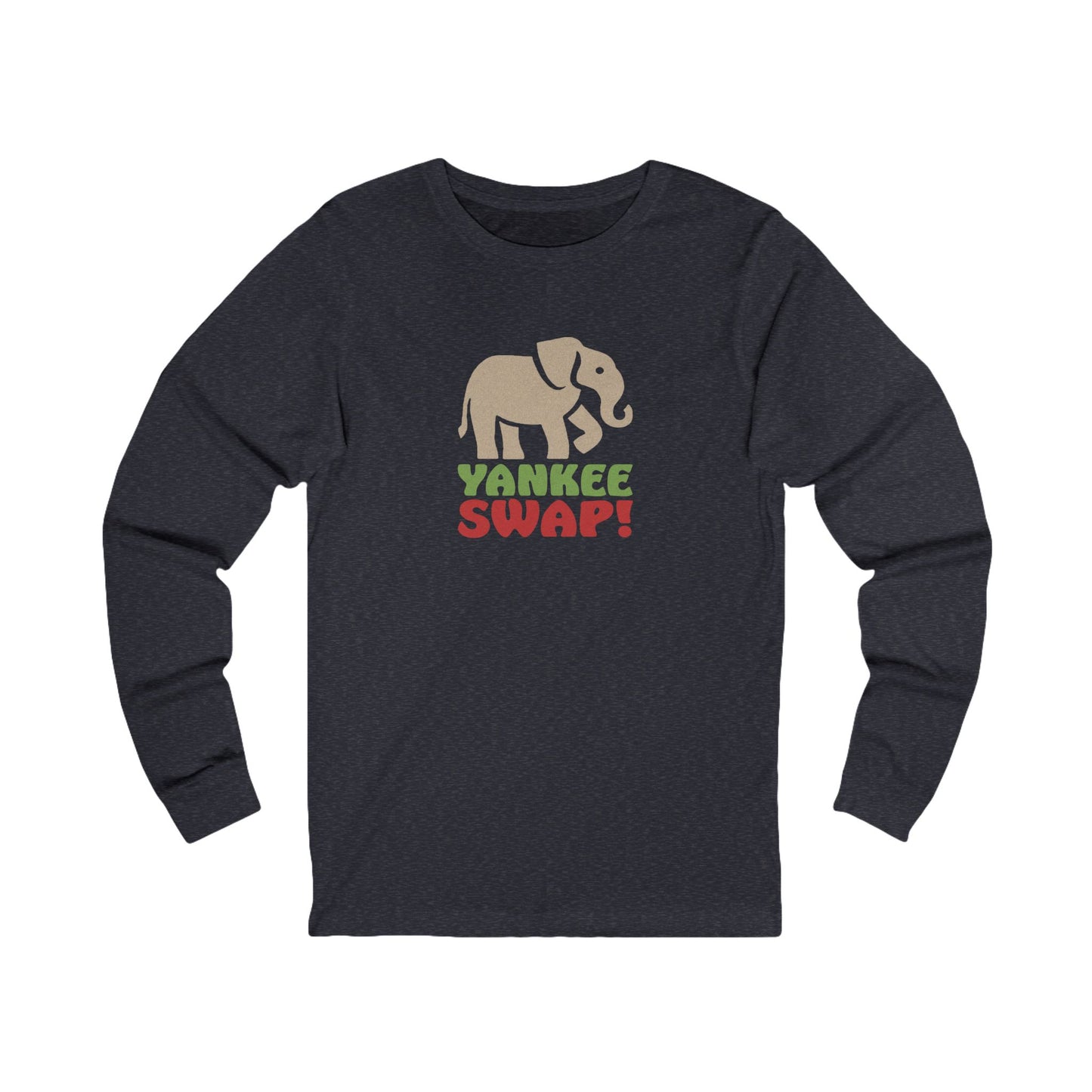 Yankee Swap! Christmas Party — Michael Scott Retro Long Sleeve (Dark)