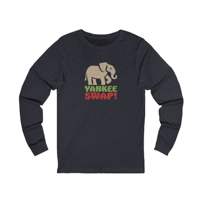 Yankee Swap! Christmas Party — Michael Scott Retro Long Sleeve (Dark)