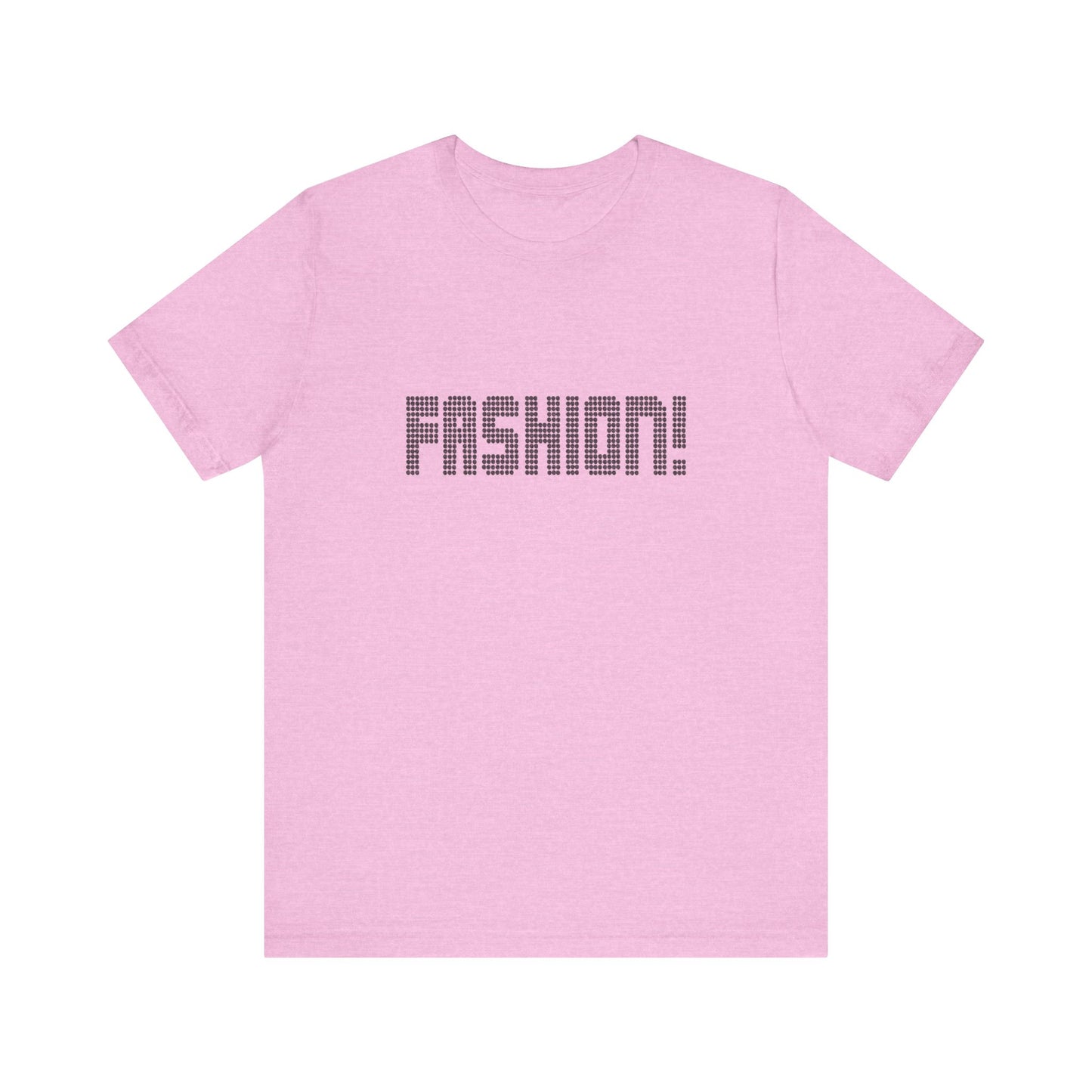 FASHION! — Psych Faux Rhinestones Retro Tee (Light)
