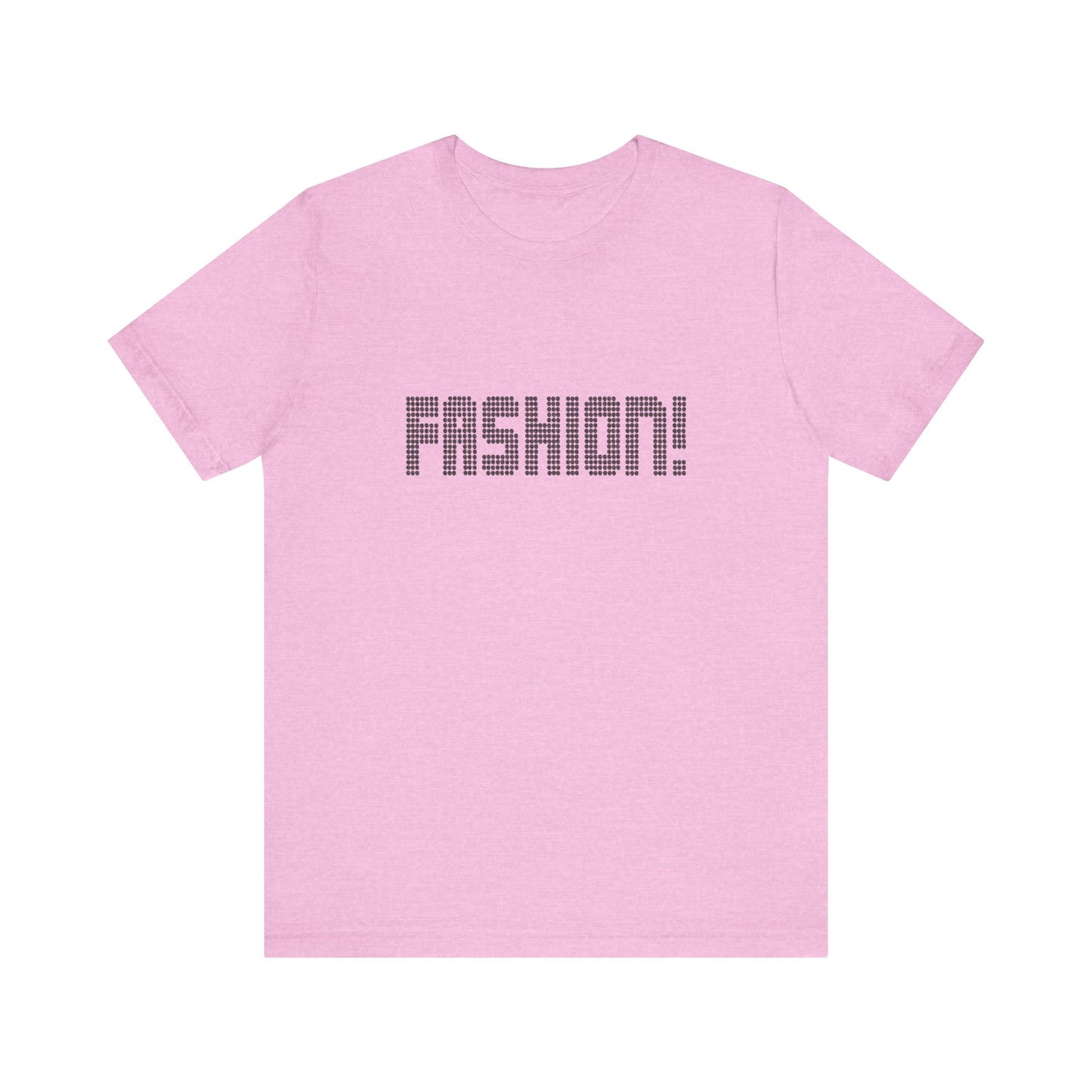 FASHION! — Psych Faux Rhinestones Retro Tee (Light)