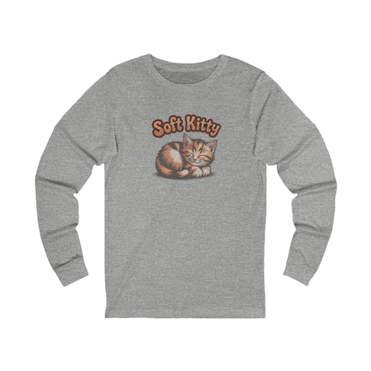 Soft Kitty Sick-Day Lullaby — Big Bang Theory Long Sleeve (Light)