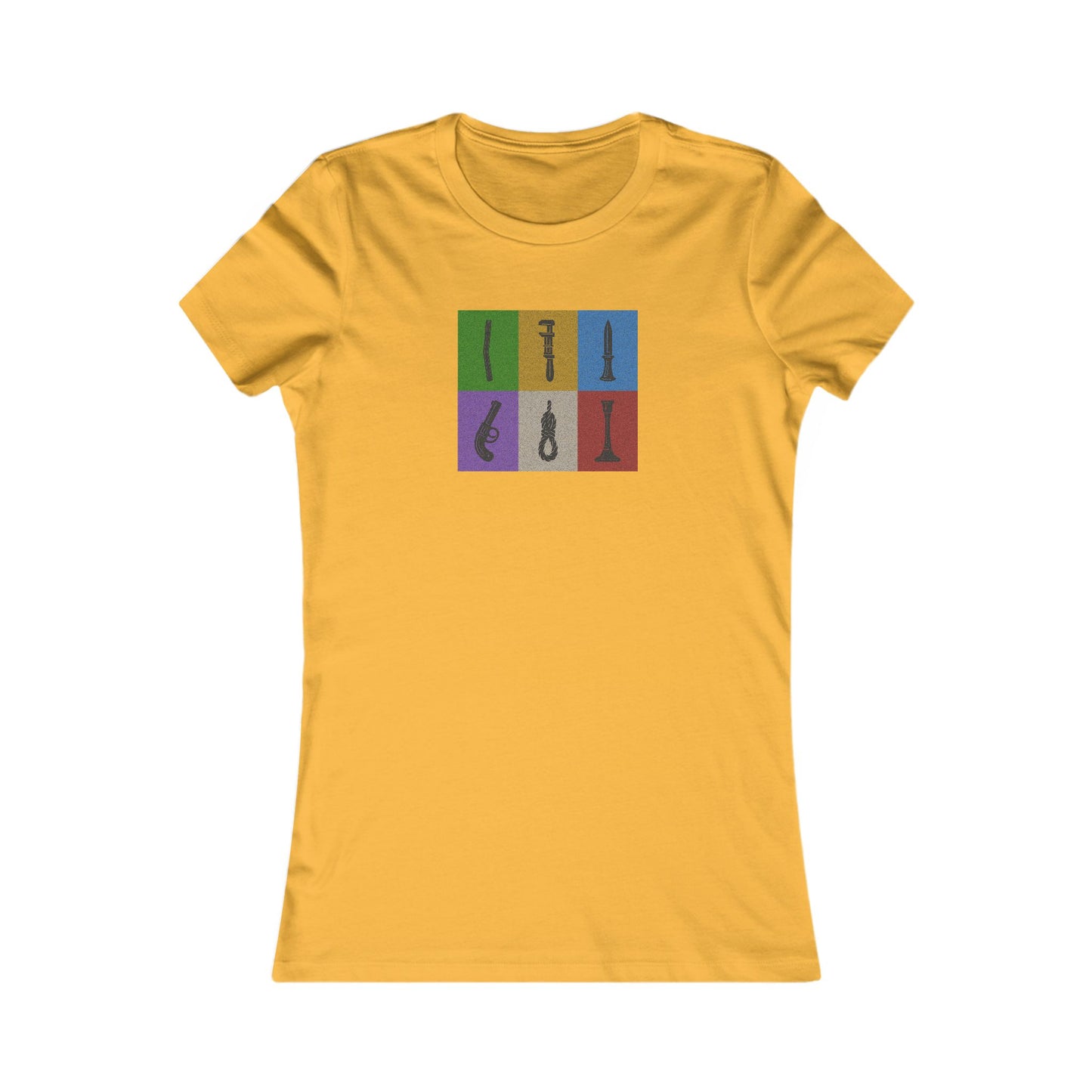 Six Ways Into the Evidence Locker — Clue Retro Women's Tee (Light)