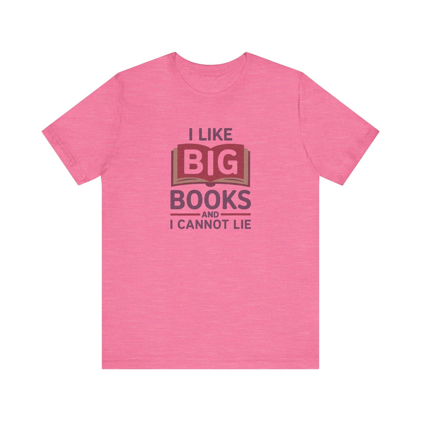I Like Big Books and I Cannot Lie — Bibliophile Retro Tee (Light)