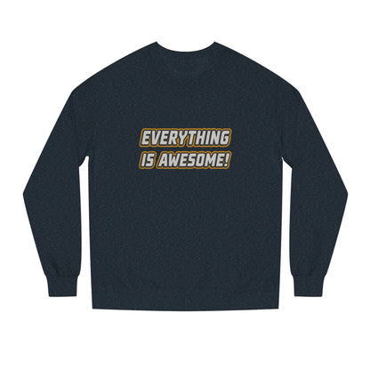 Everything is Awesome! — The LEGO Movie-Inspired Retro Sweatshirt (Dark)