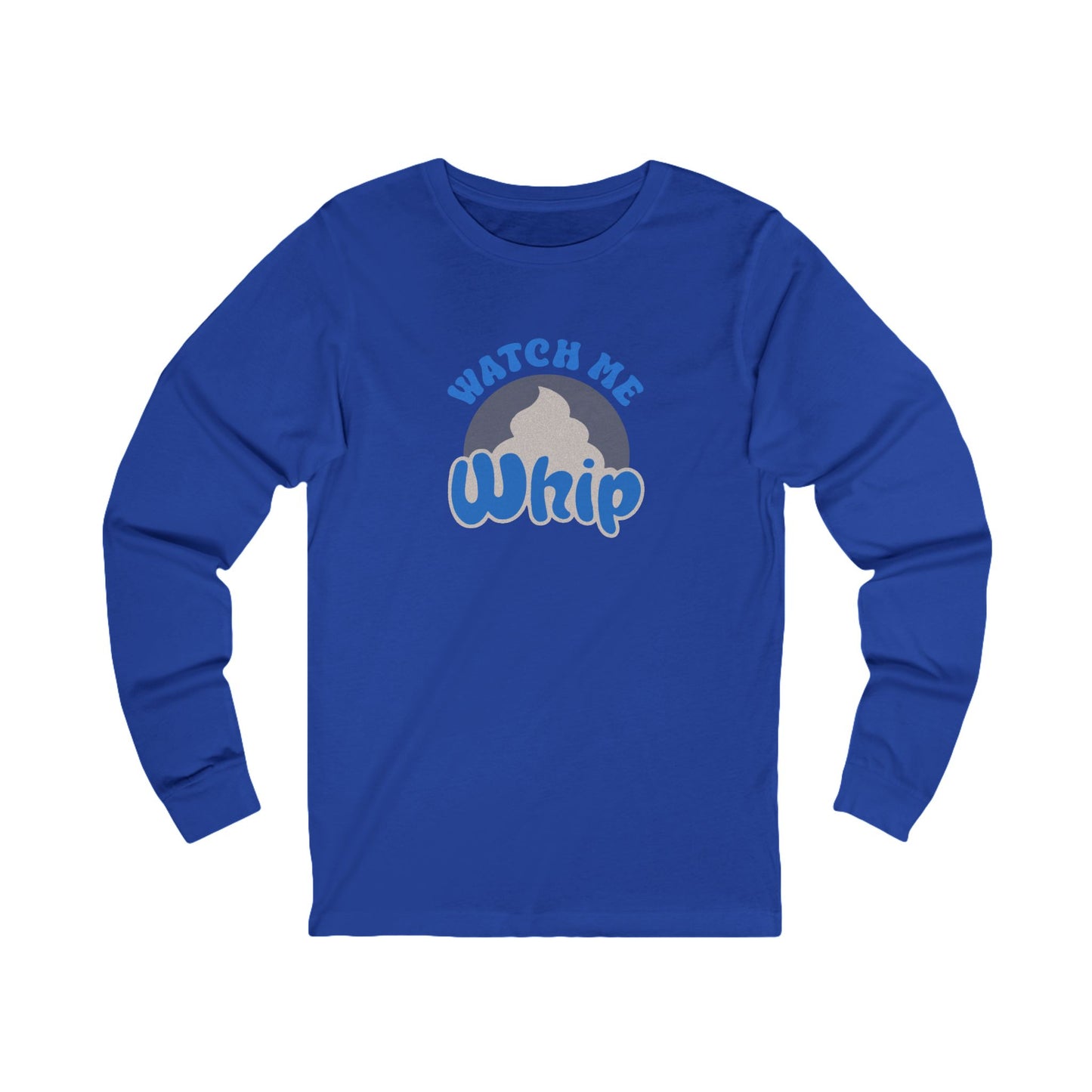 Watch Me Whip — Retro Thanksgiving Graphic Long Sleeve (Dark)