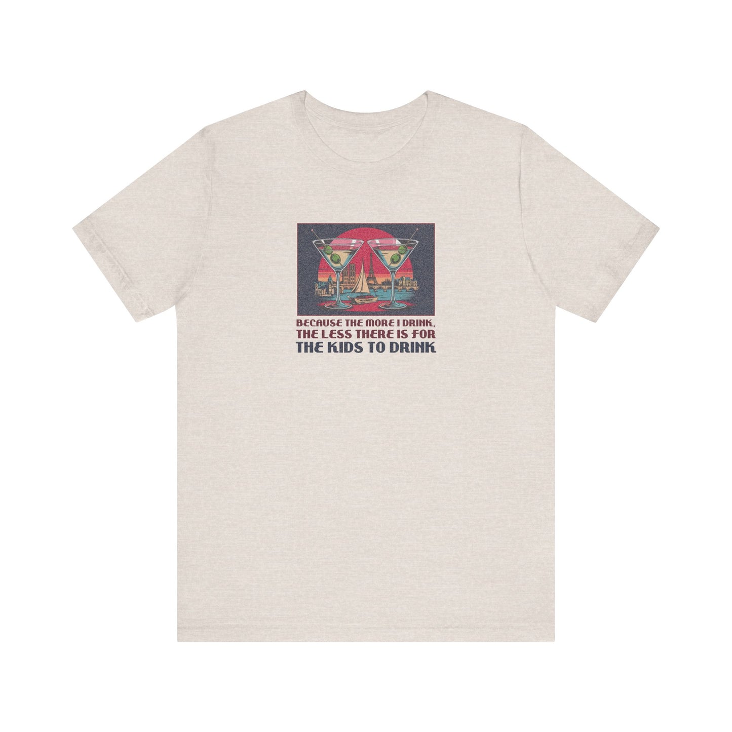 Open Bar (for the Kids) — Friends Retro Tee (Light)