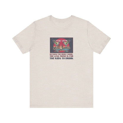 Open Bar (for the Kids) — Friends Retro Tee (Light)