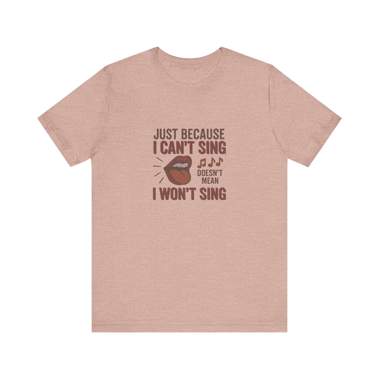 Sing Like Nobody’s Listening — Retro Tee (Light)