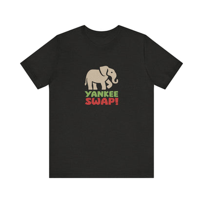 Yankee Swap! Christmas Party — Michael Scott Retro Tee (Dark)