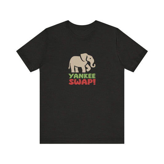 Yankee Swap! Christmas Party — Michael Scott Retro Tee (Dark)