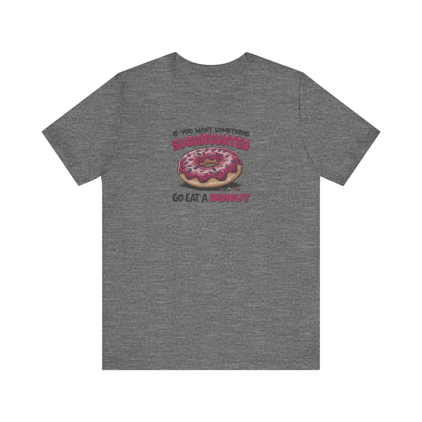 Sugarcoated (Go Eat a Donut) — Retro Graphic Tee (Light)