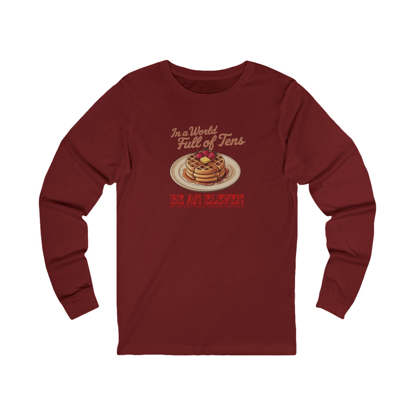 Be an Eleven — Stranger Things Retro Long Sleeve (Dark)