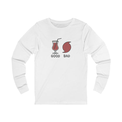 Good Hurricane, Bad Hurricane – Tropical Retro Long Sleeve (Light)