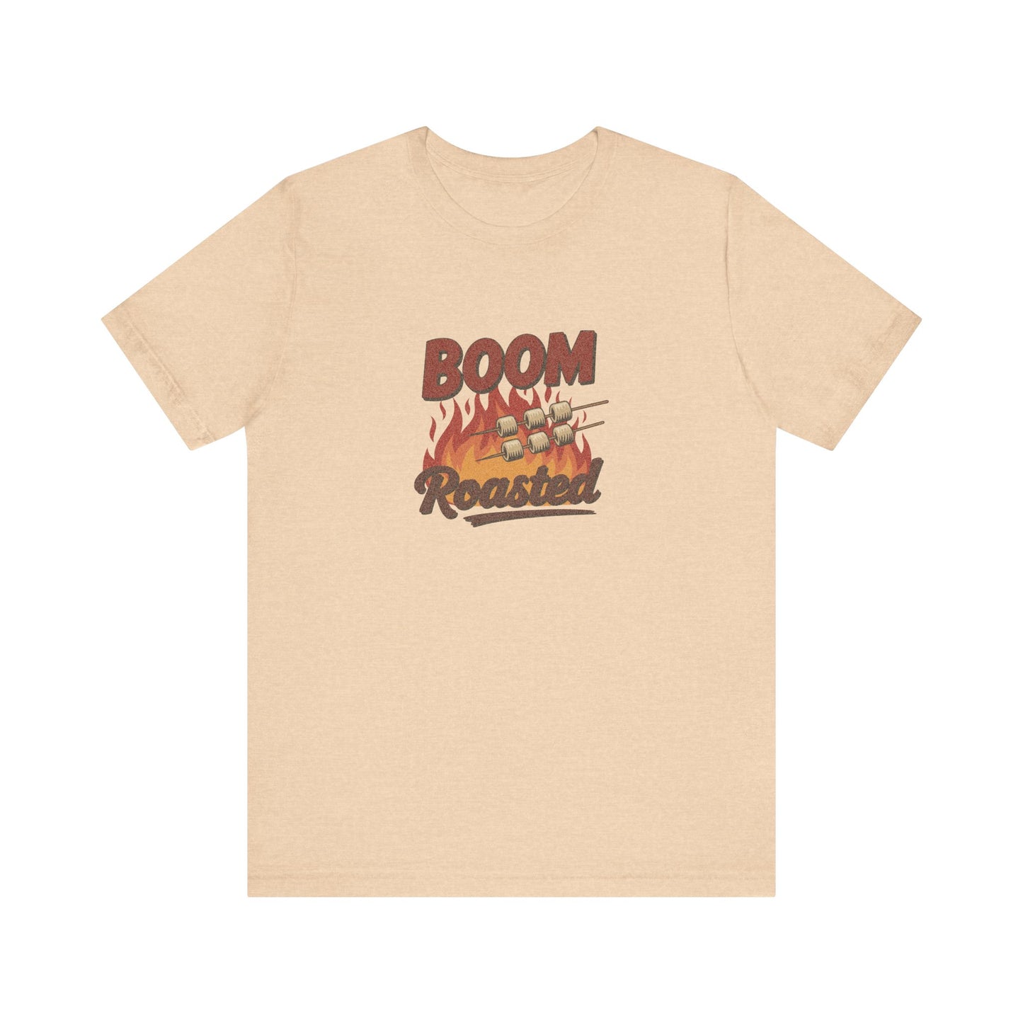 Boom, Roasted — Michael Scott Retro Tee (Light)