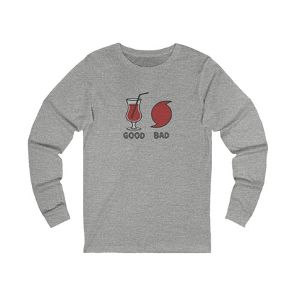 Good Hurricane, Bad Hurricane – Tropical Retro Long Sleeve (Light)