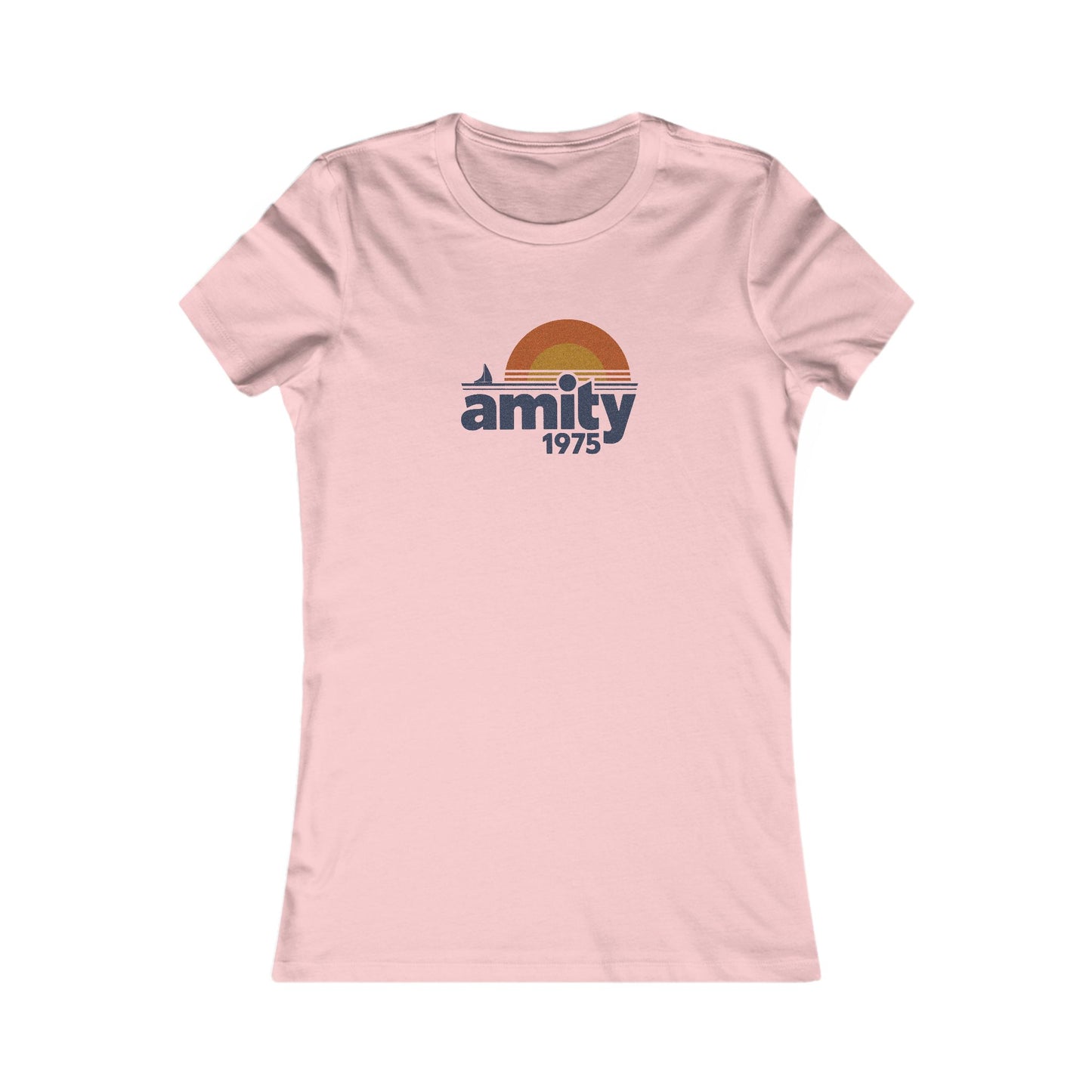 Amity Island 1975 — Jaws-Inspired Retro Women's Tee (Light)