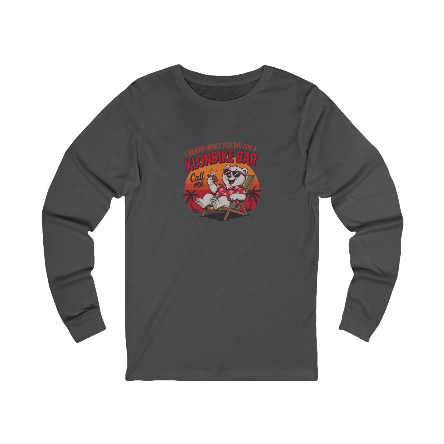 What You Did for a Klondike Bar — Retro Long Sleeve (Dark)
