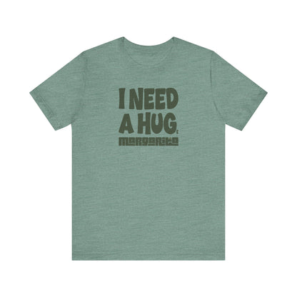 I Need a Huge Margarita – Bar Humor Retro Tee (Light)