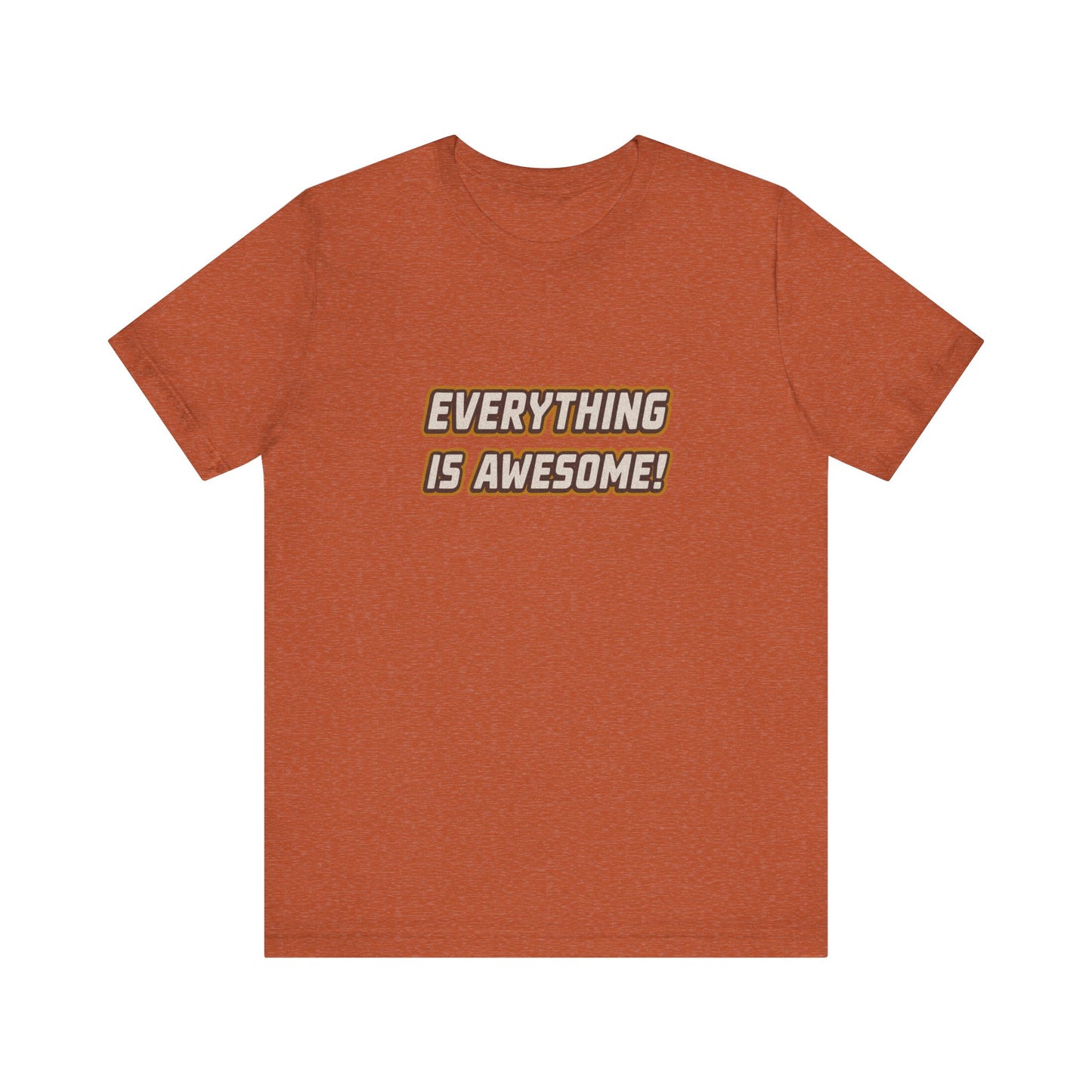 Everything is Awesome! — The LEGO Movie-Inspired Retro Tee (Light)
