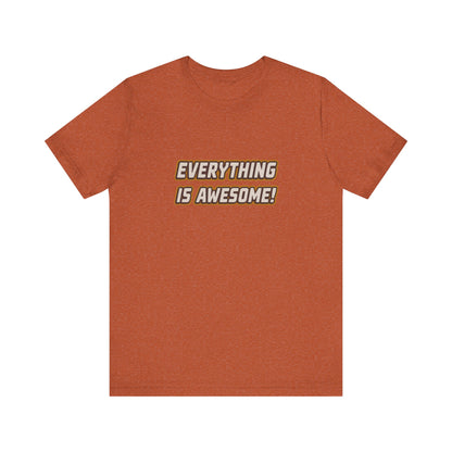 Everything is Awesome! — The LEGO Movie-Inspired Retro Tee (Light)