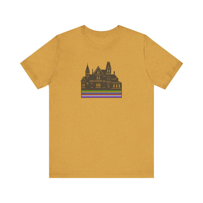 Welcome to Hill House (Off Route 41) — Clue Retro Tee (Light)