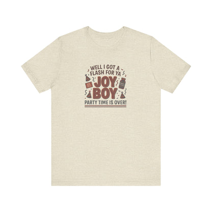 Joy Boy — Seinfeld Library Investigator Retro Tee (Light)