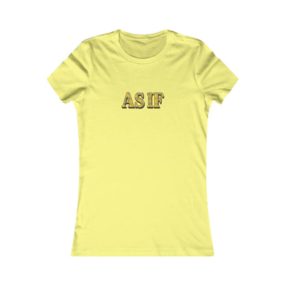 As If — Clueless Cher Horowitz Retro Women's Tee (Light)