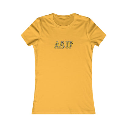 As If — Clueless Cher Horowitz Retro Women's Tee (Light)