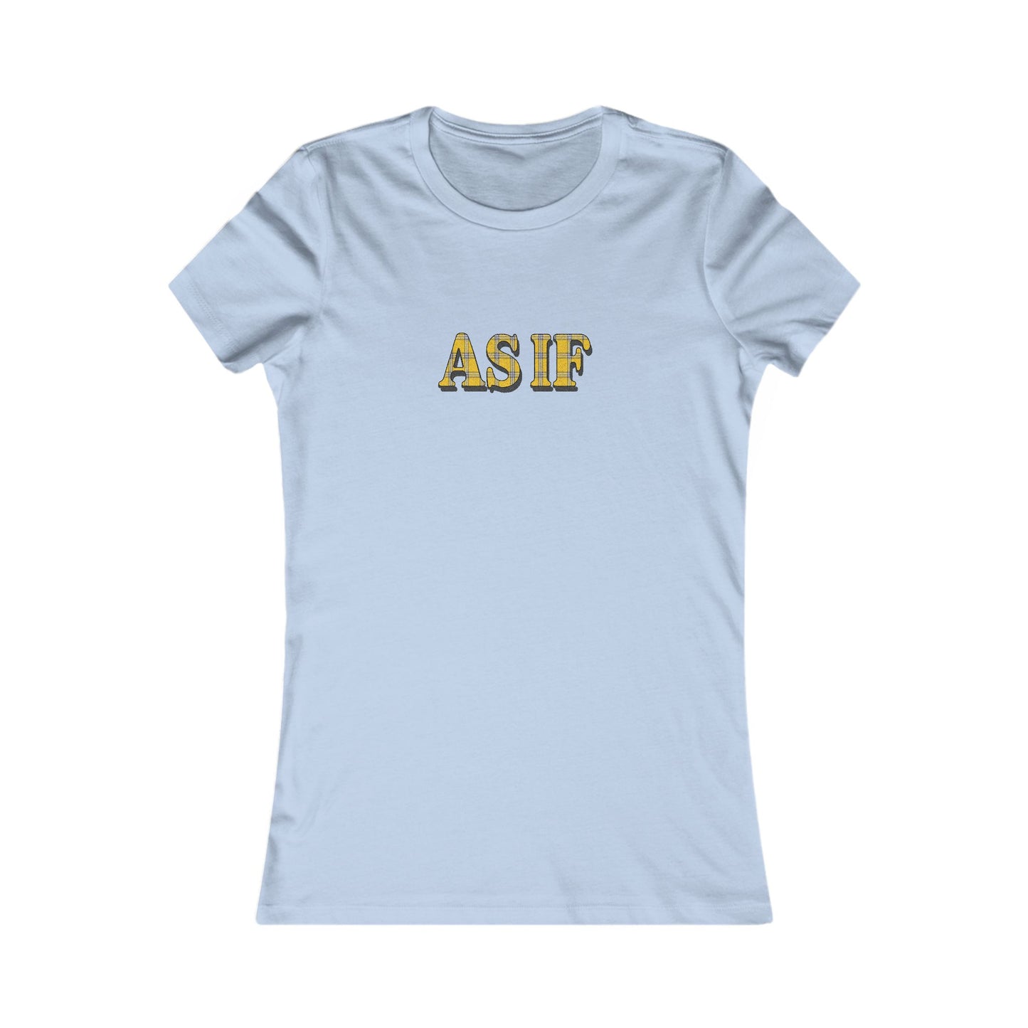 As If — Clueless Cher Horowitz Retro Women's Tee (Light)